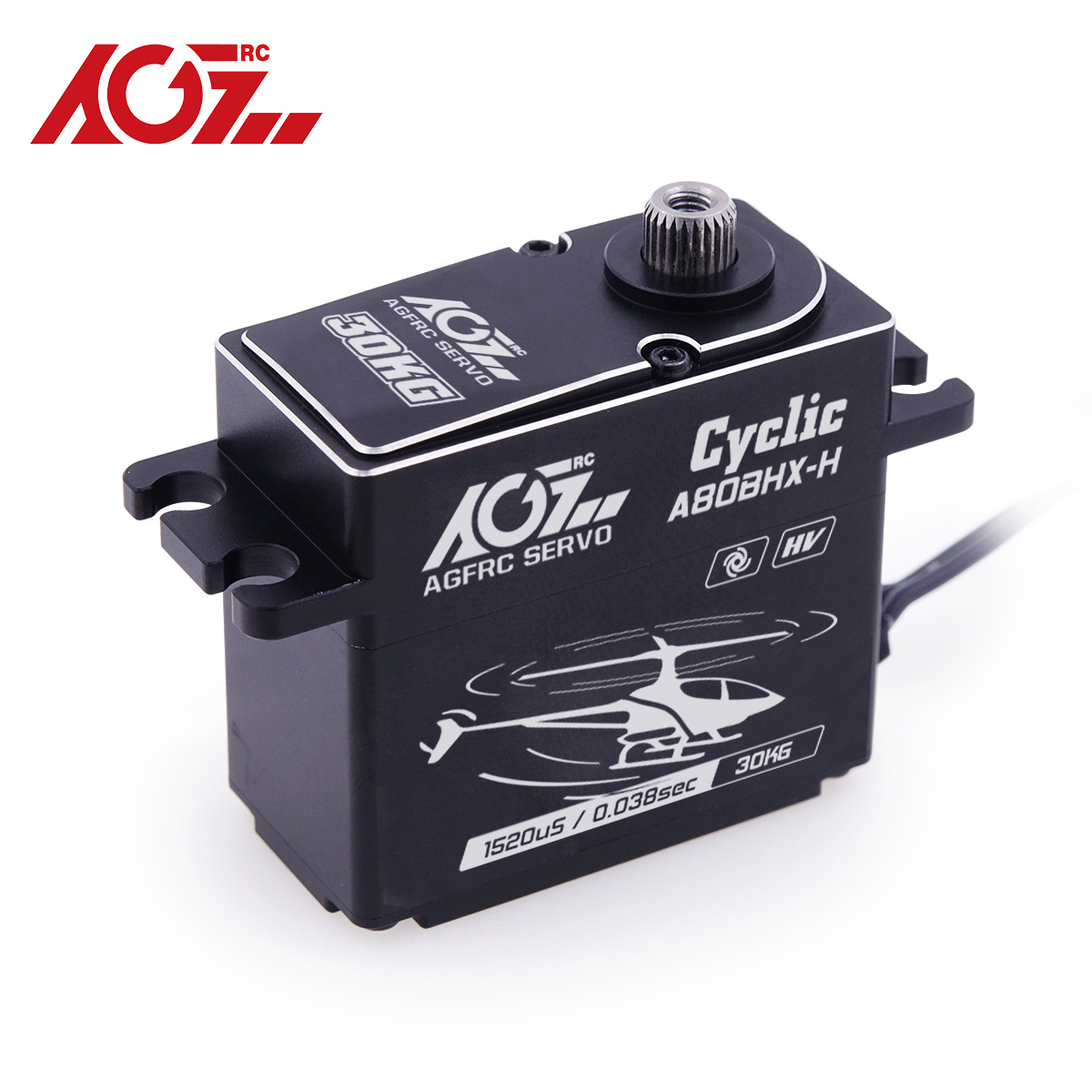 AGFRC A80BHX-H 25T Aluminum Ca - 6S Lipo Battery 22.2V 5000Mah recension och pris