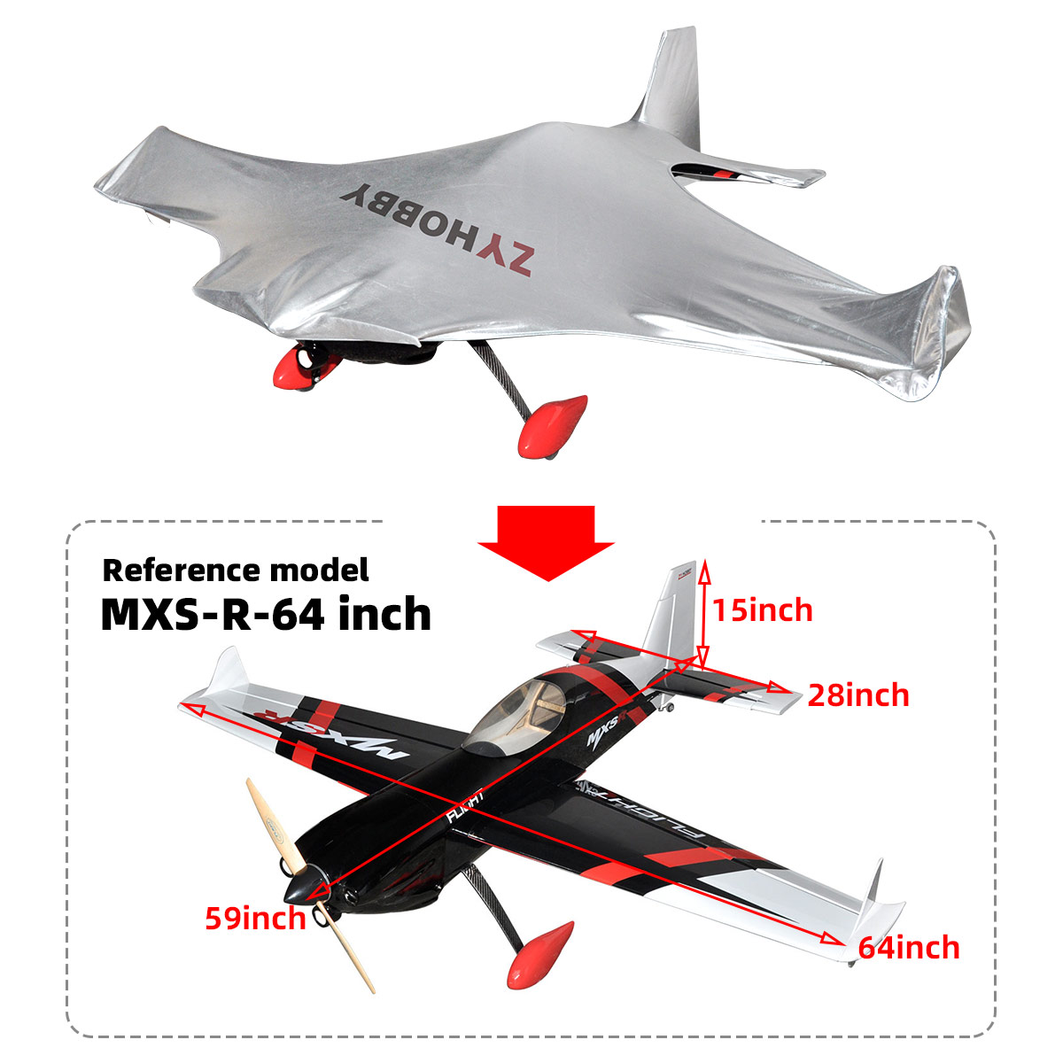 1Pc Original ZYHOBBY Suncover  - 6S Lipo Battery 22.2V 5000Mah recension och pris